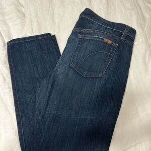 Joe jeans dark wash. Excellent condition